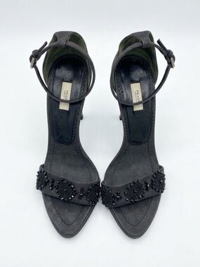 Early 2000s Prada Open-toe High-heel Sandal Ankle Strap